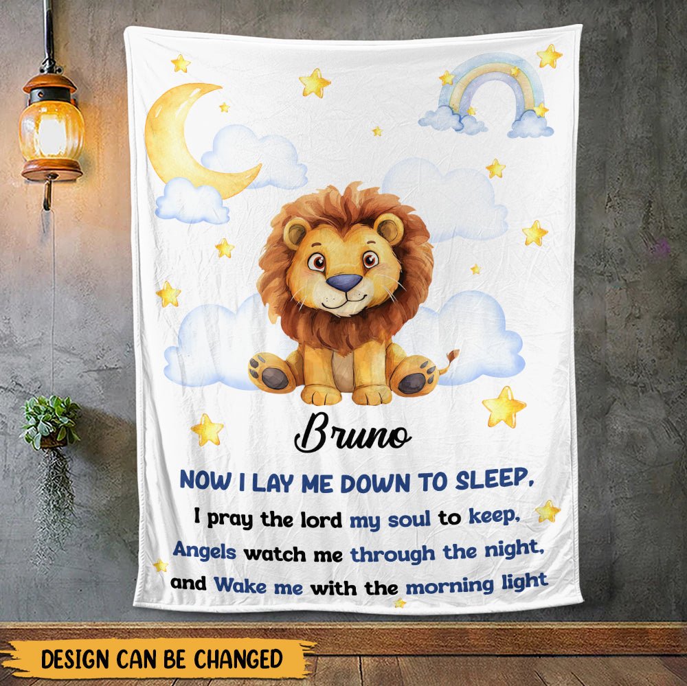 Animal Blanket Gift For Newborn Baby Blanket - Personalized Blanket - Giftago