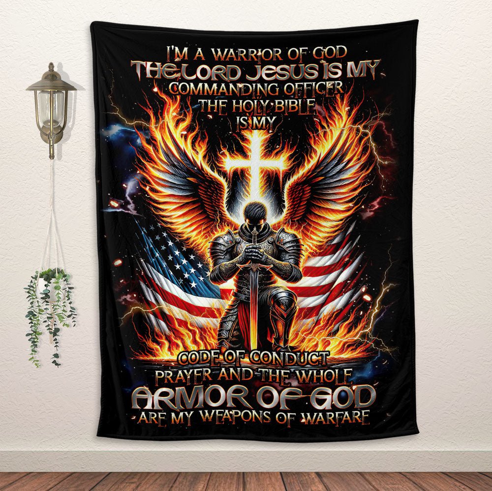 Armor Of God Are My Weapon Blanket