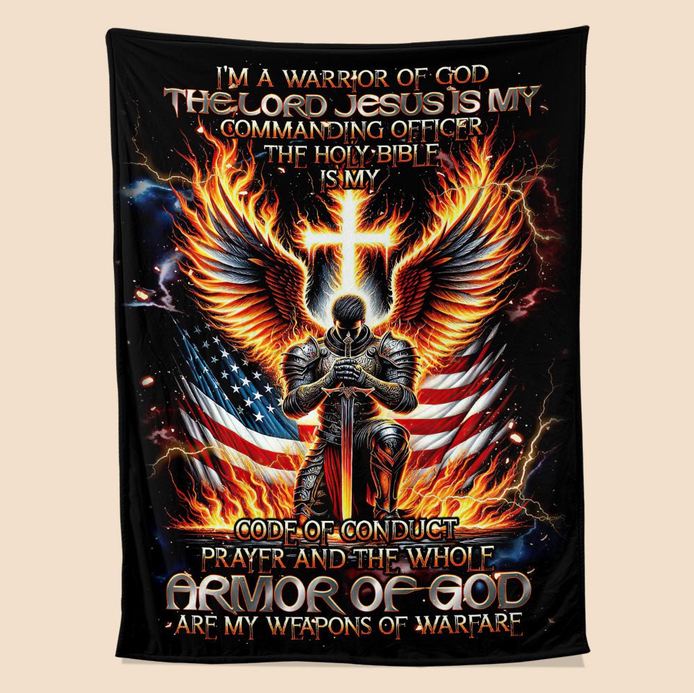 Armor Of God Are My Weapon Blanket