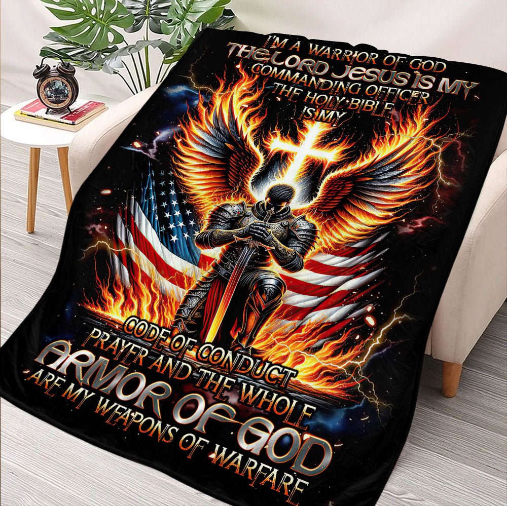 Armor Of God Are My Weapon Blanket