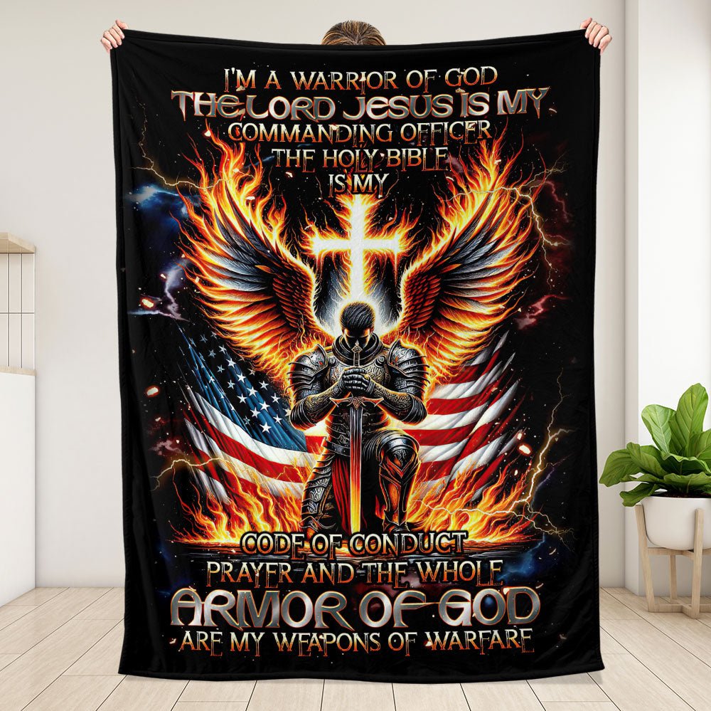 Armor Of God Are My Weapon Blanket