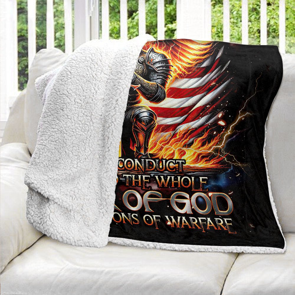 Armor Of God Are My Weapon Blanket
