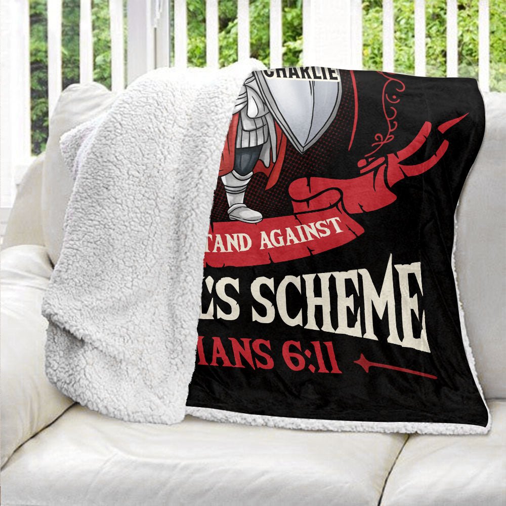 Armor Of God  Blanket - Personalized Blanket
