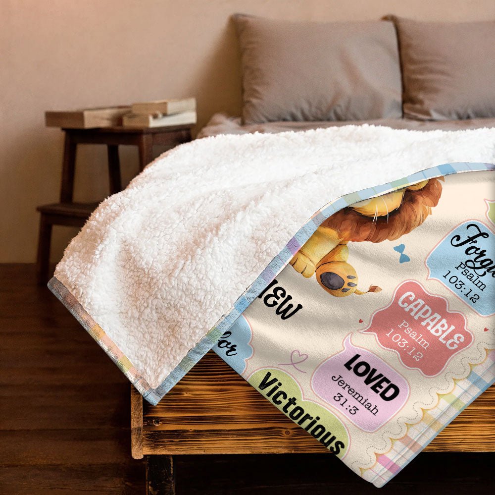 Baby Animal Blanket - Personalized Blanket