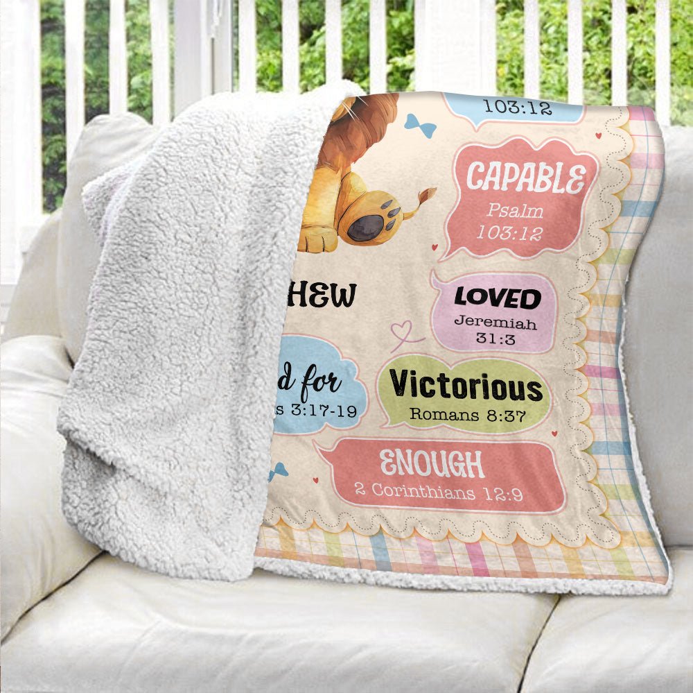 Baby Animal Blanket - Personalized Blanket