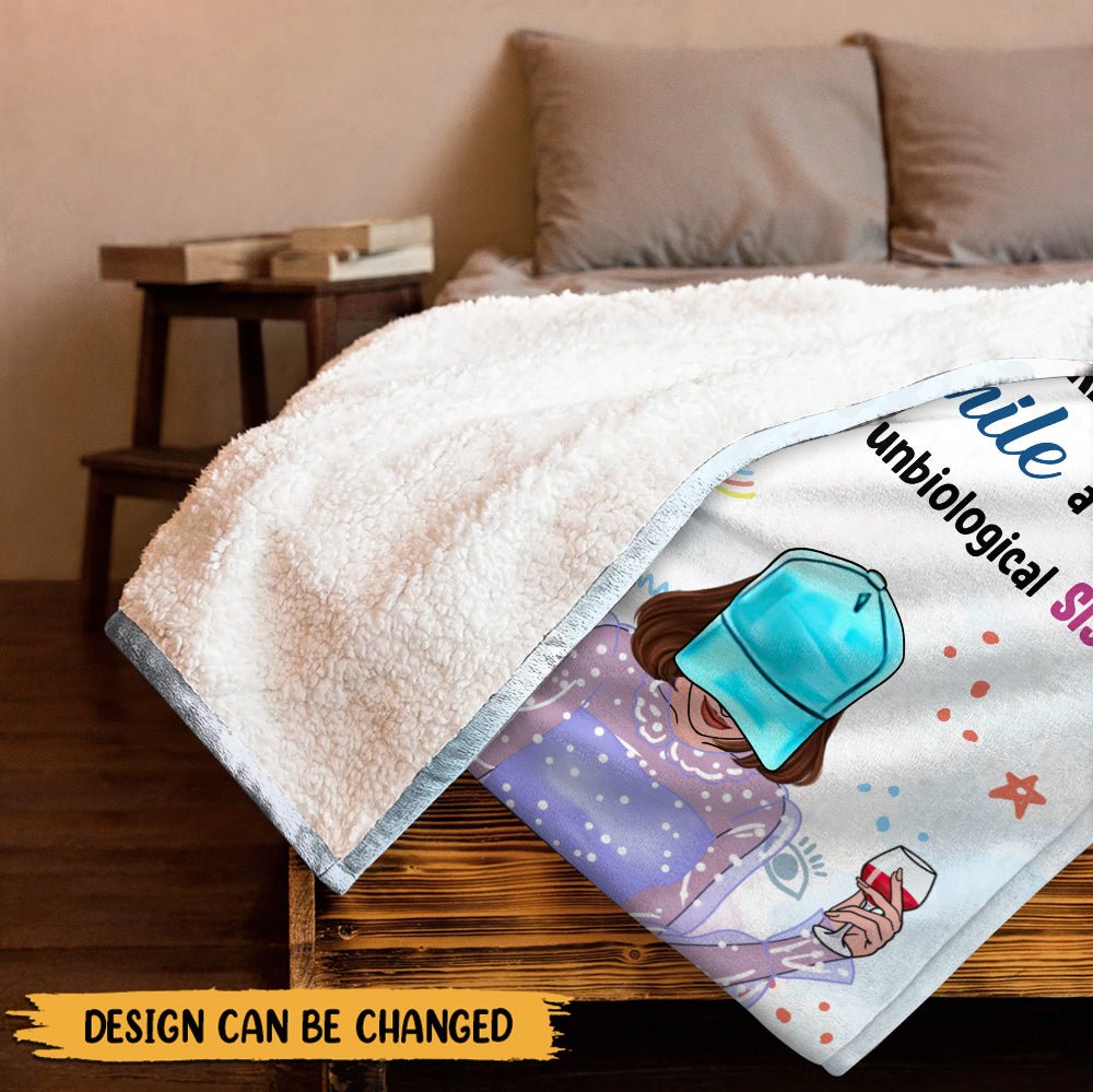 Badass Bestie Blanket - Personalized Blanket - Giftago