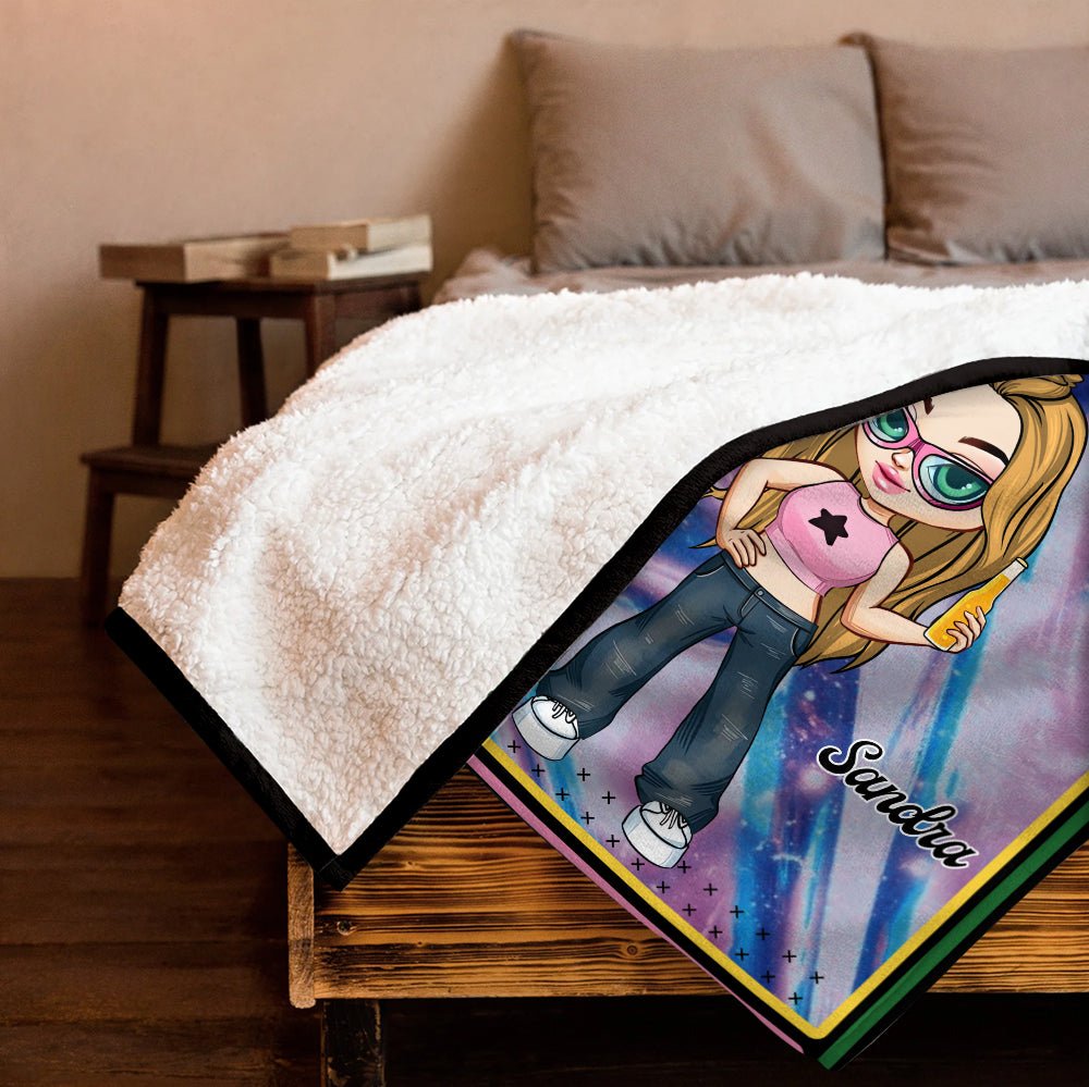 Best Bitches - Personalized Blanket - Giftago