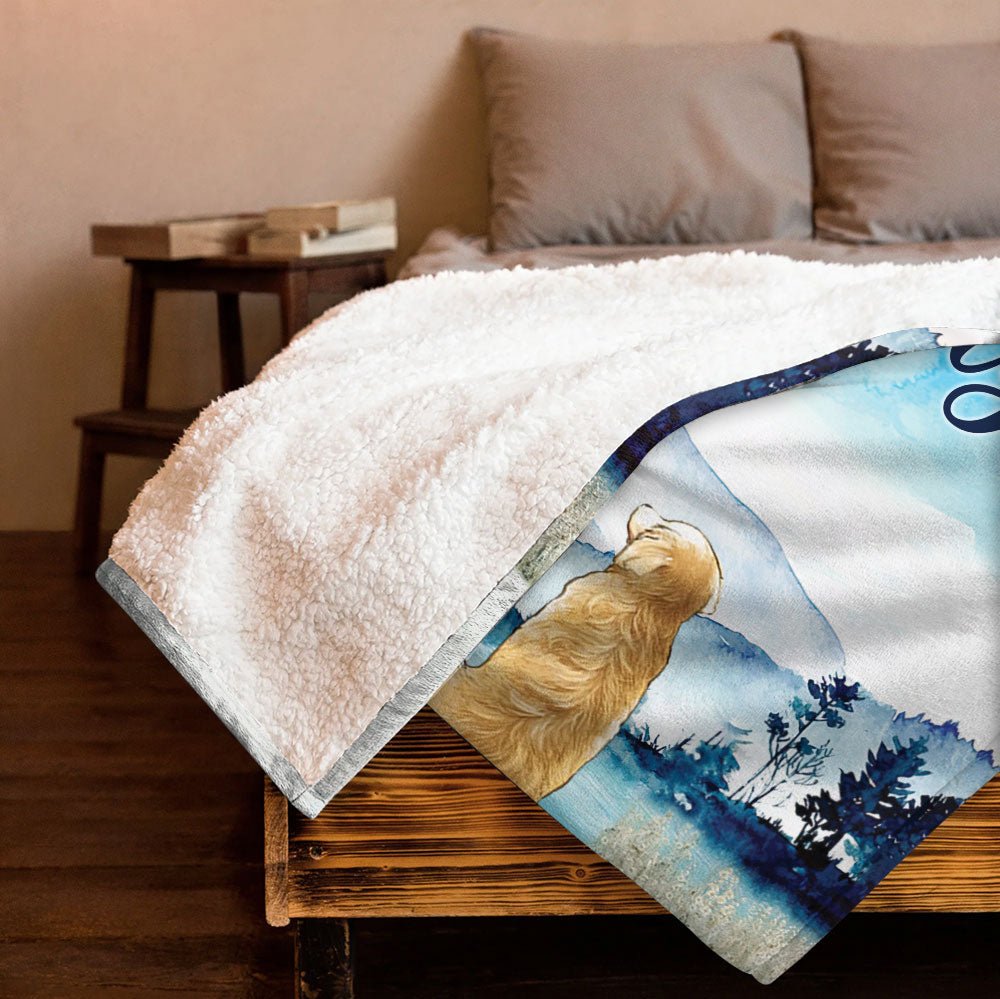 Boat Waves Sun Rays Lake Days Blanket - Personalized Blanket