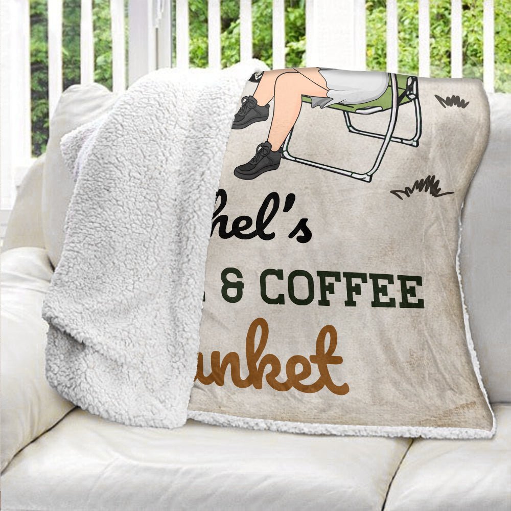 Campfire Blanket - Personalized Blanket - Giftago