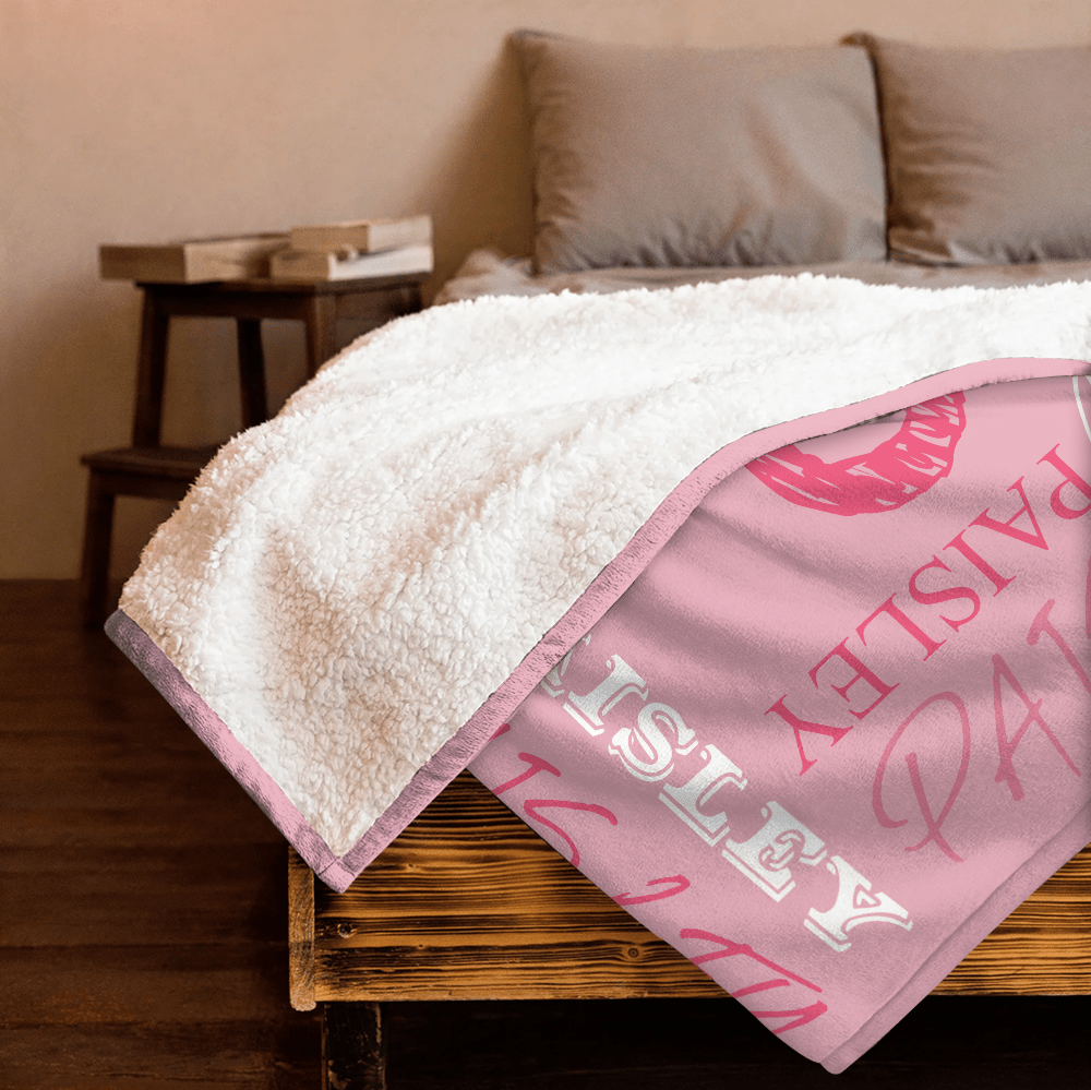 Custom Name Blanket - Personalized Blanket - Giftago