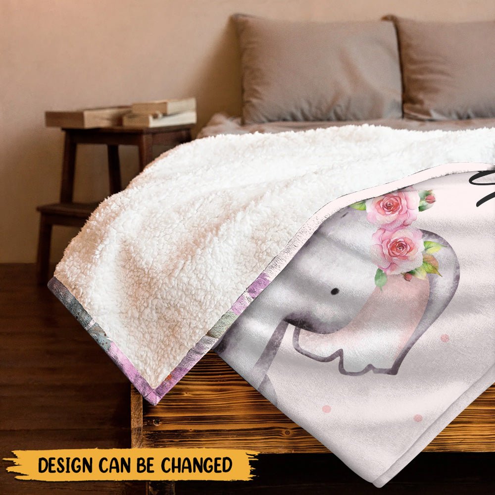 Cute Wild Animal Newborn - Personalized Blanket - Giftago