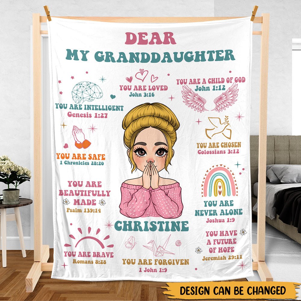 Dear My Daughter - Personalized Blanket - Best Gift For Mom, Daughter, Sister, Friend, Wife - Giftago