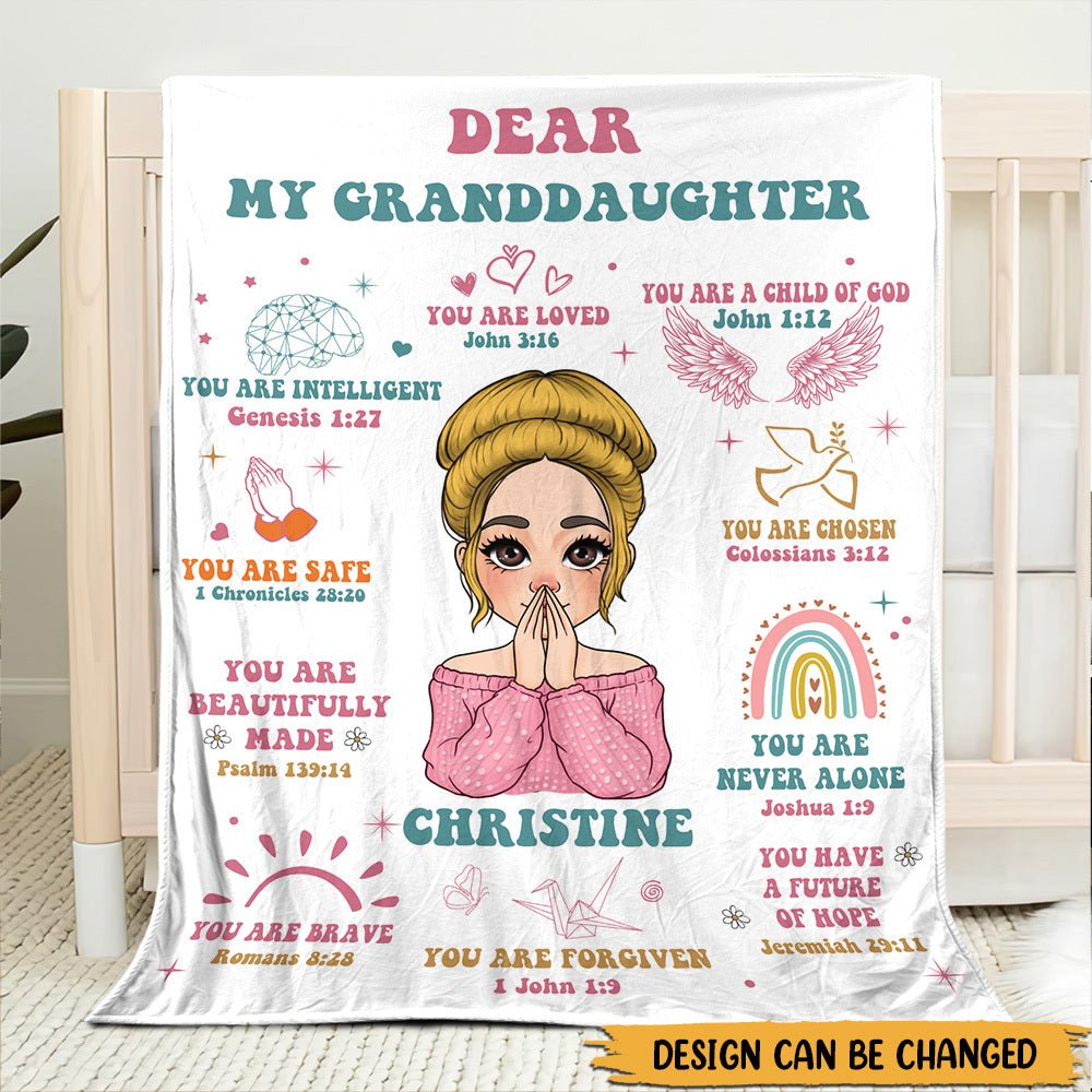 Dear My Daughter - Personalized Blanket - Best Gift For Mom, Daughter, Sister, Friend, Wife - Giftago
