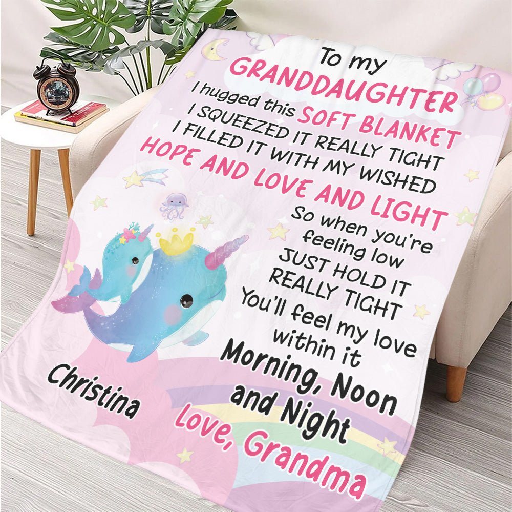 Feel My Love Within Blanket - Personalized Blanket - Giftago