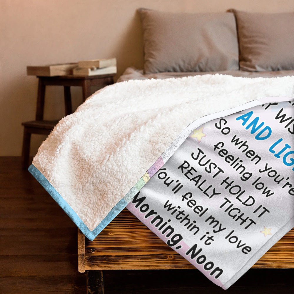 Feel My Love Within Blanket - Personalized Blanket - Giftago