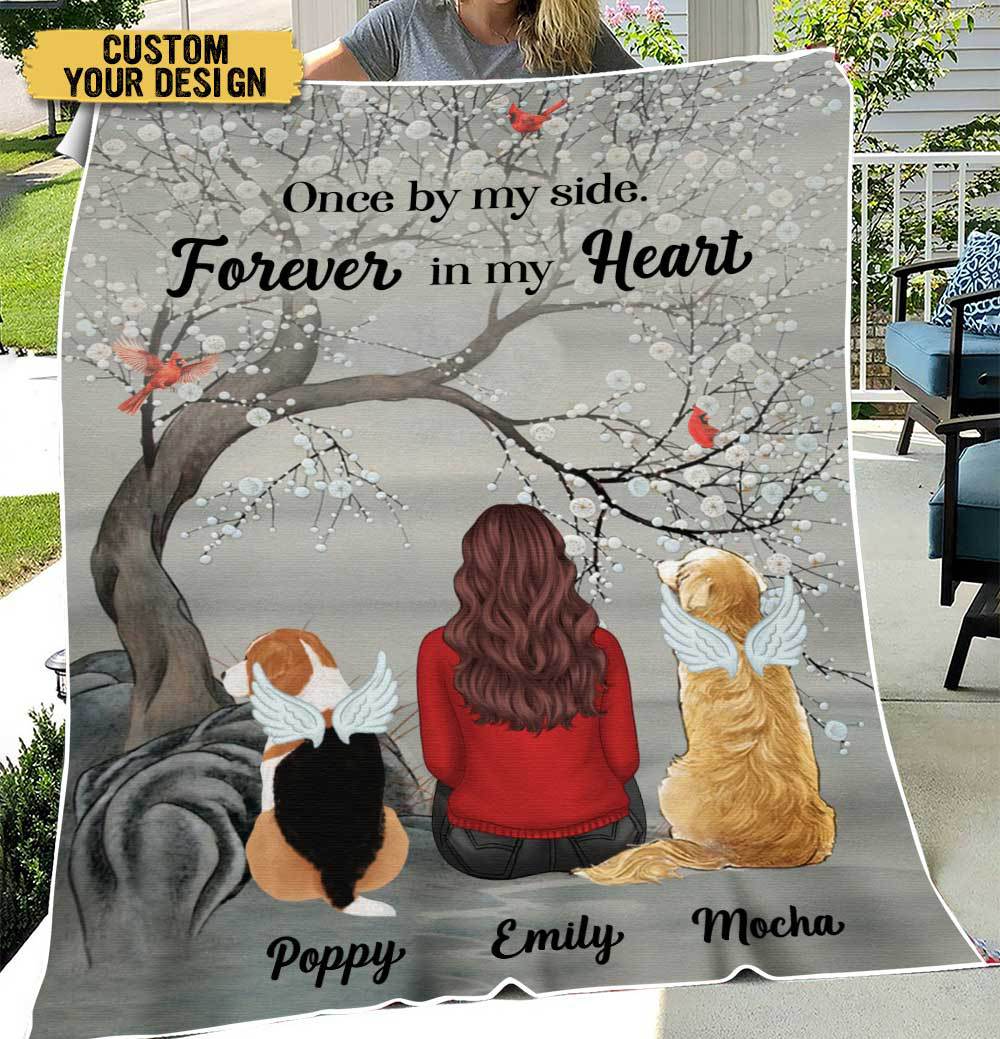 Forever In My Heart - Personalized Blanket - Best Gift For Pet Lovers - Giftago
