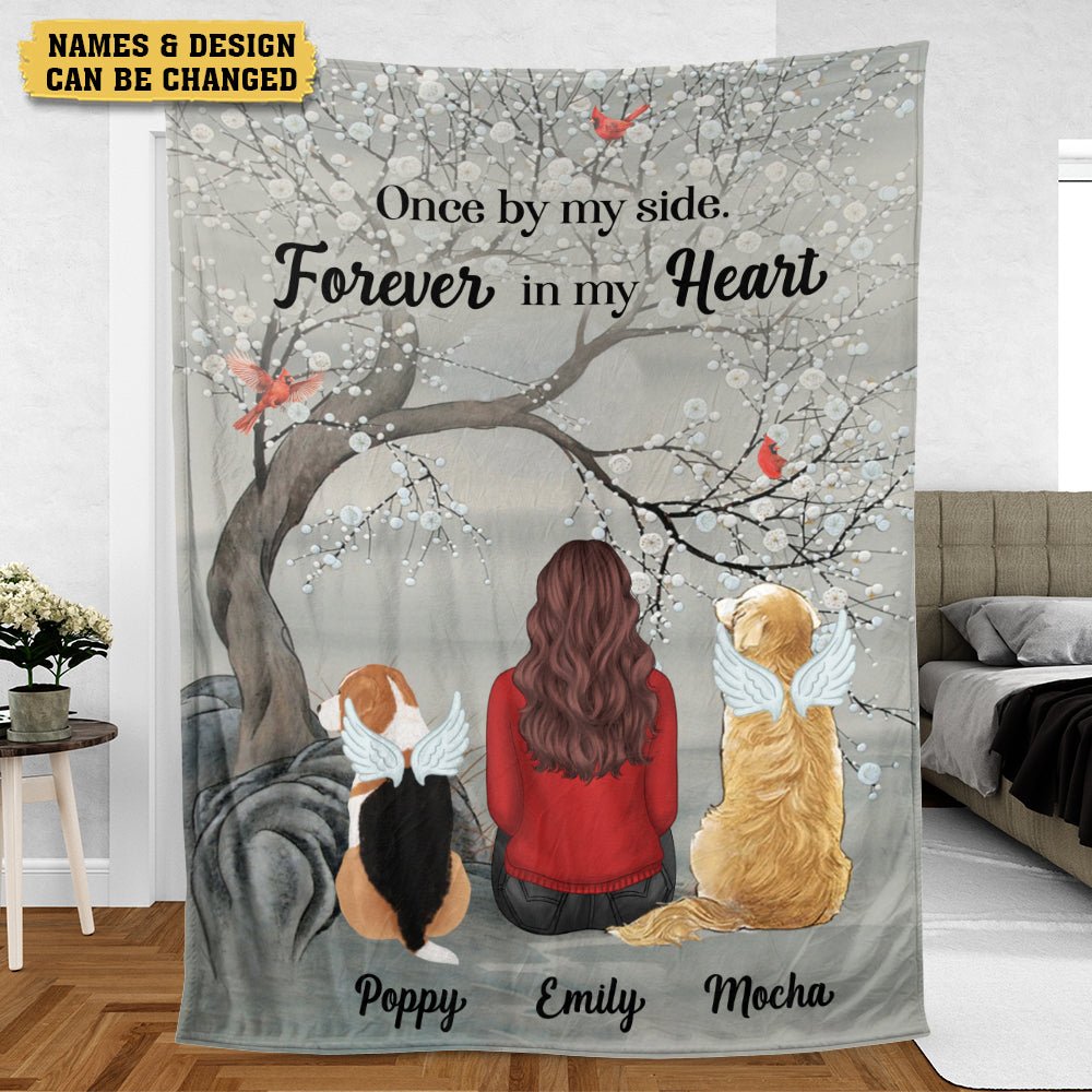 Forever In My Heart - Personalized Blanket - Best Gift For Pet Lovers - Giftago
