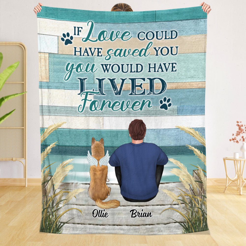 Forever In My Heart - Personalized Blanket - Best Gift For Pet Lovers - Giftago
