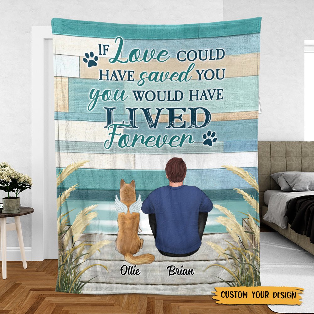 Forever In My Heart - Personalized Blanket - Best Gift For Pet Lovers - Giftago