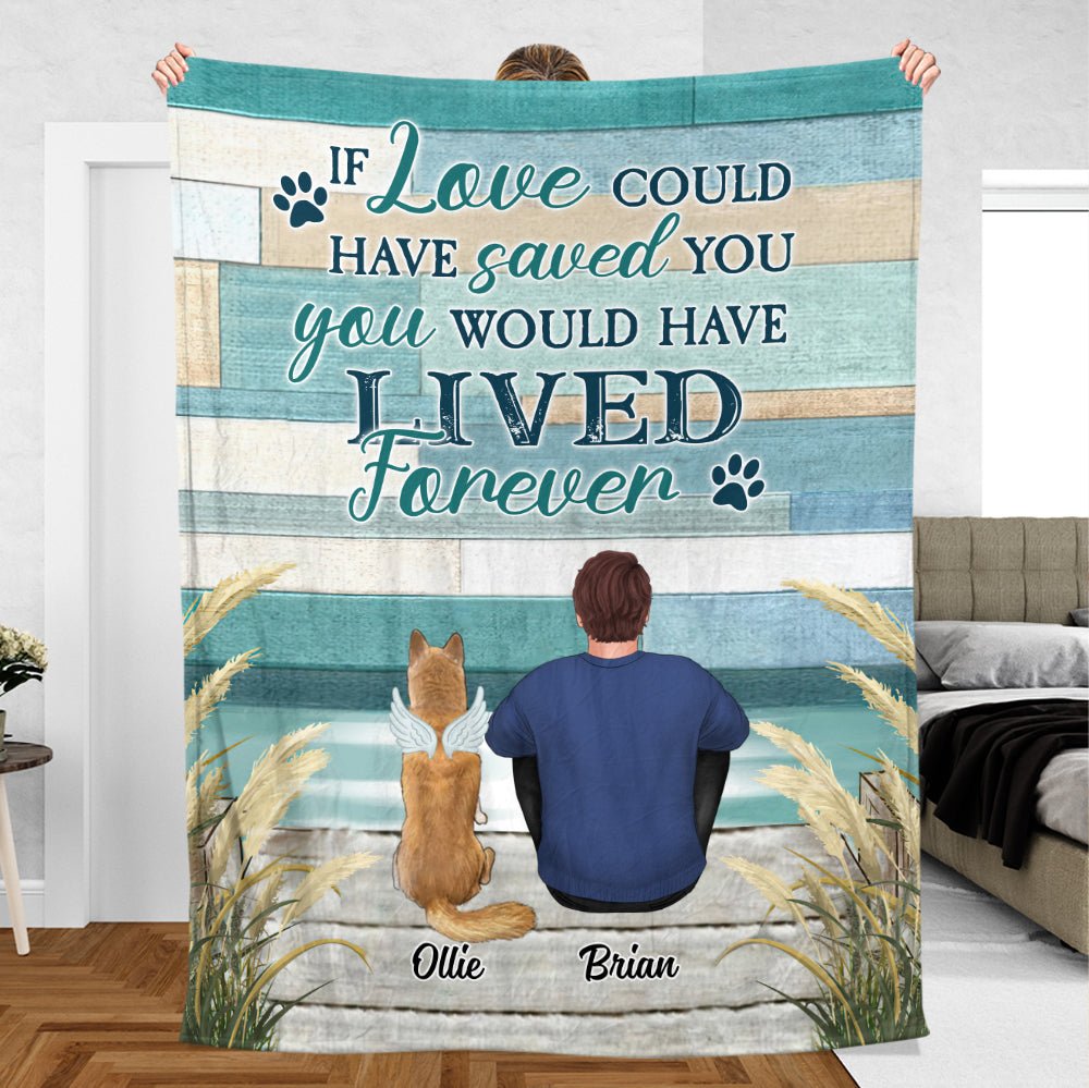 Forever In My Heart - Personalized Blanket - Best Gift For Pet Lovers - Giftago