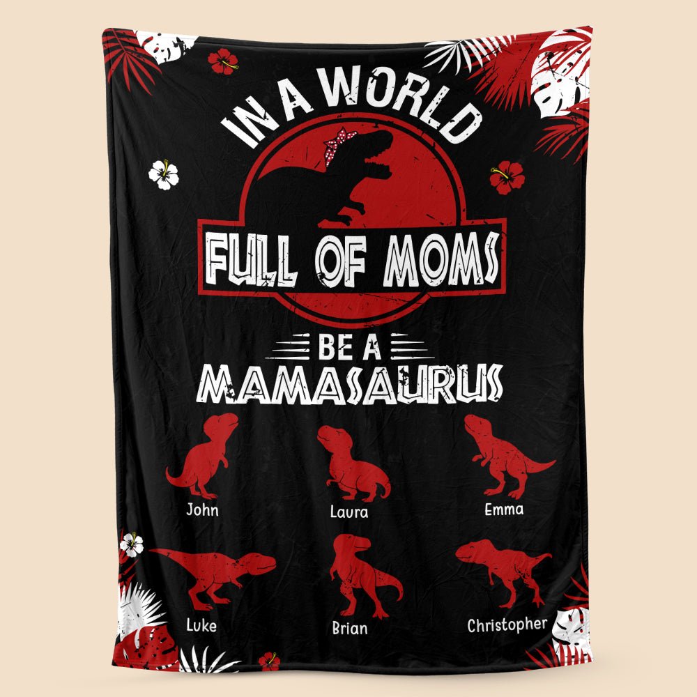 Full Of Moms - Personalized Blanket - Best Gift For Mother - Giftago