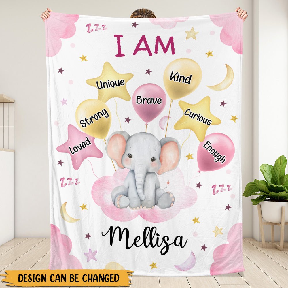 Gift For Newborn Baby - Personalized Blanket