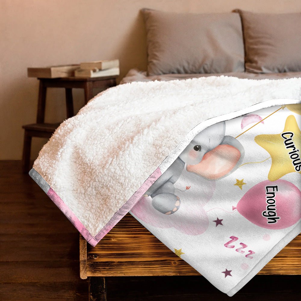 Gift For Newborn Baby - Personalized Blanket