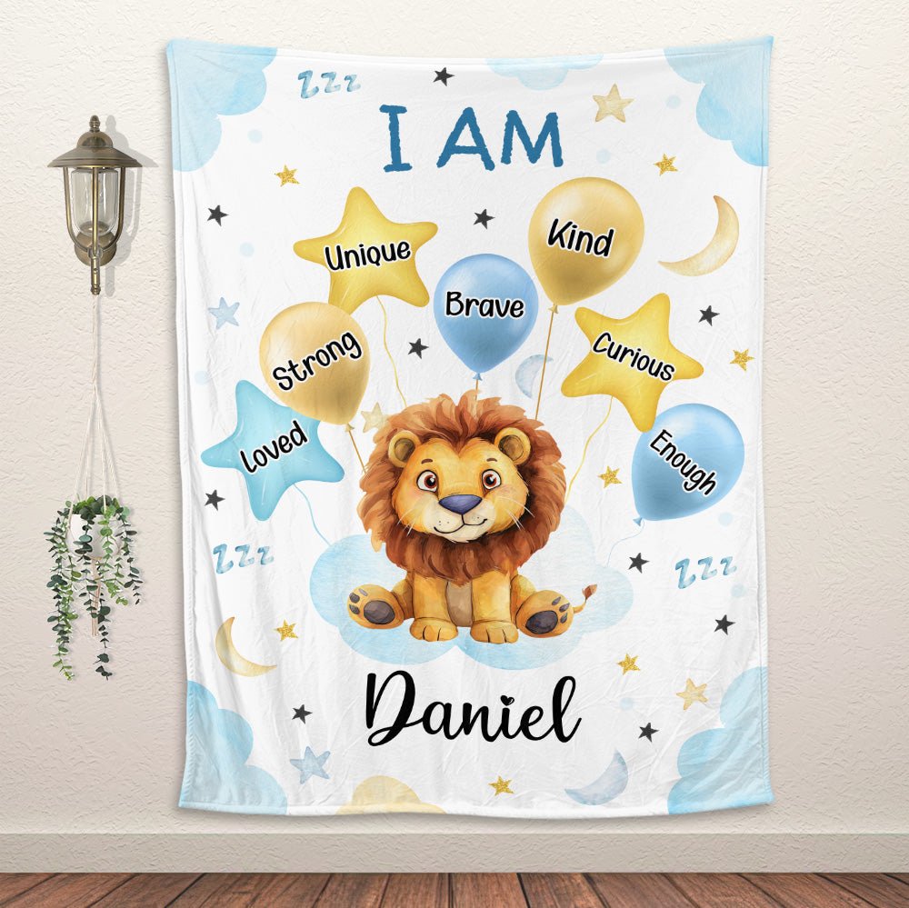 Gift For Newborn Baby - Personalized Blanket