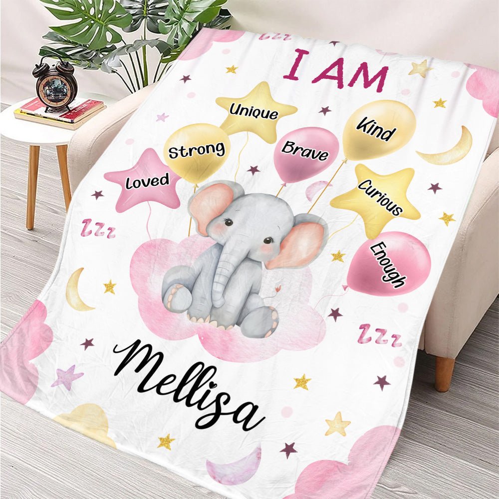 Gift For Newborn Baby - Personalized Blanket