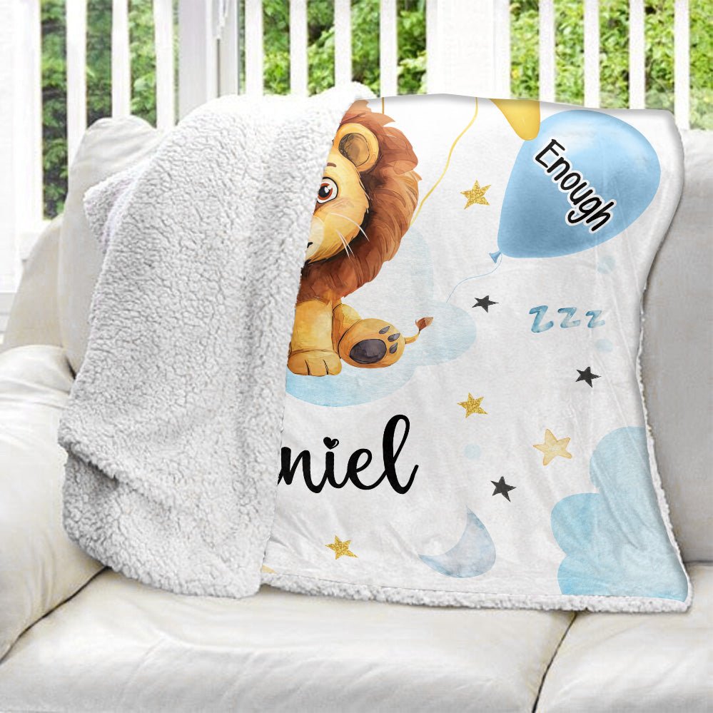 Gift For Newborn Baby - Personalized Blanket