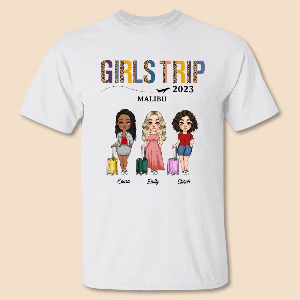 Girl Trip - Personalized T-Shirt/ Hoodie - Best Gift For Friend - Giftago
