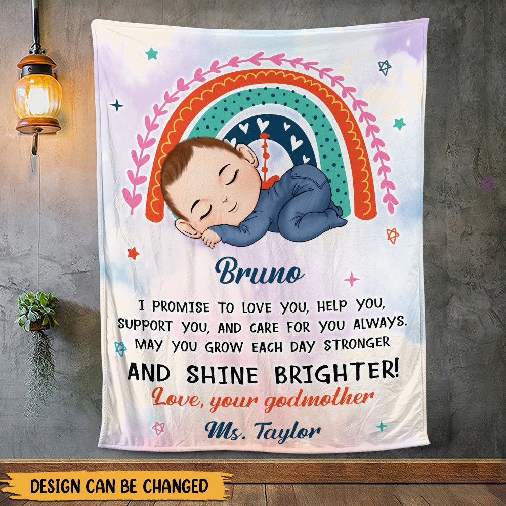 God Mother Blanket - Personalized Blanket - Giftago