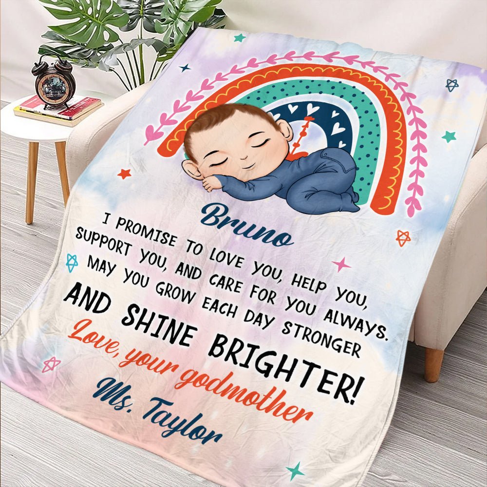 God Mother Blanket - Personalized Blanket - Giftago