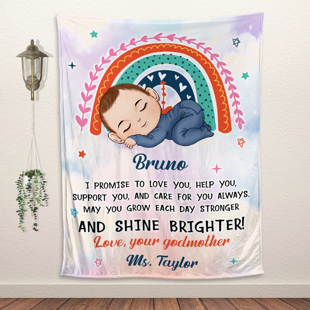 God Mother Blanket - Personalized Blanket - Giftago