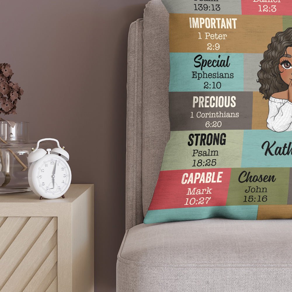 God Says I Am Pillow - Personalized Pillow - Giftago