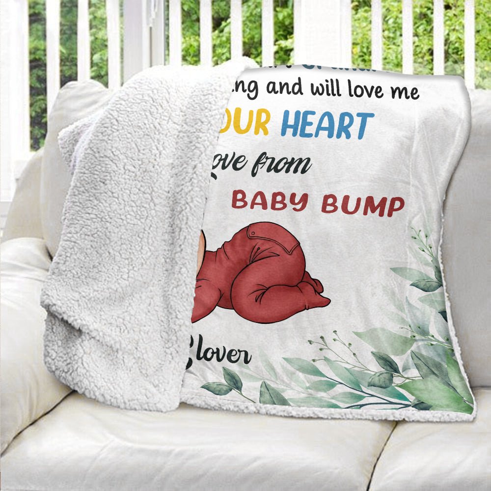 Hi Mommy and Daddy - Personalized Blanket - Giftago