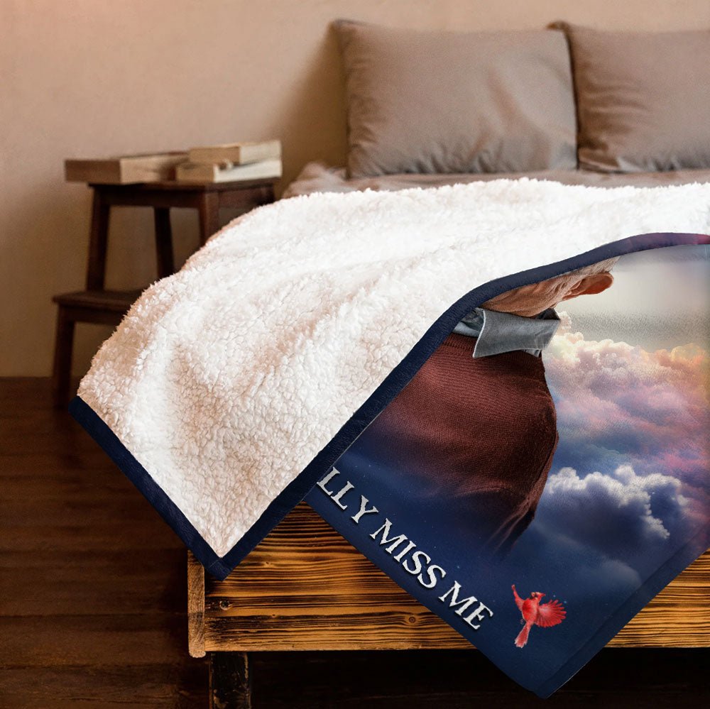 Hug From Heaven Blanket - Personalized Blanket