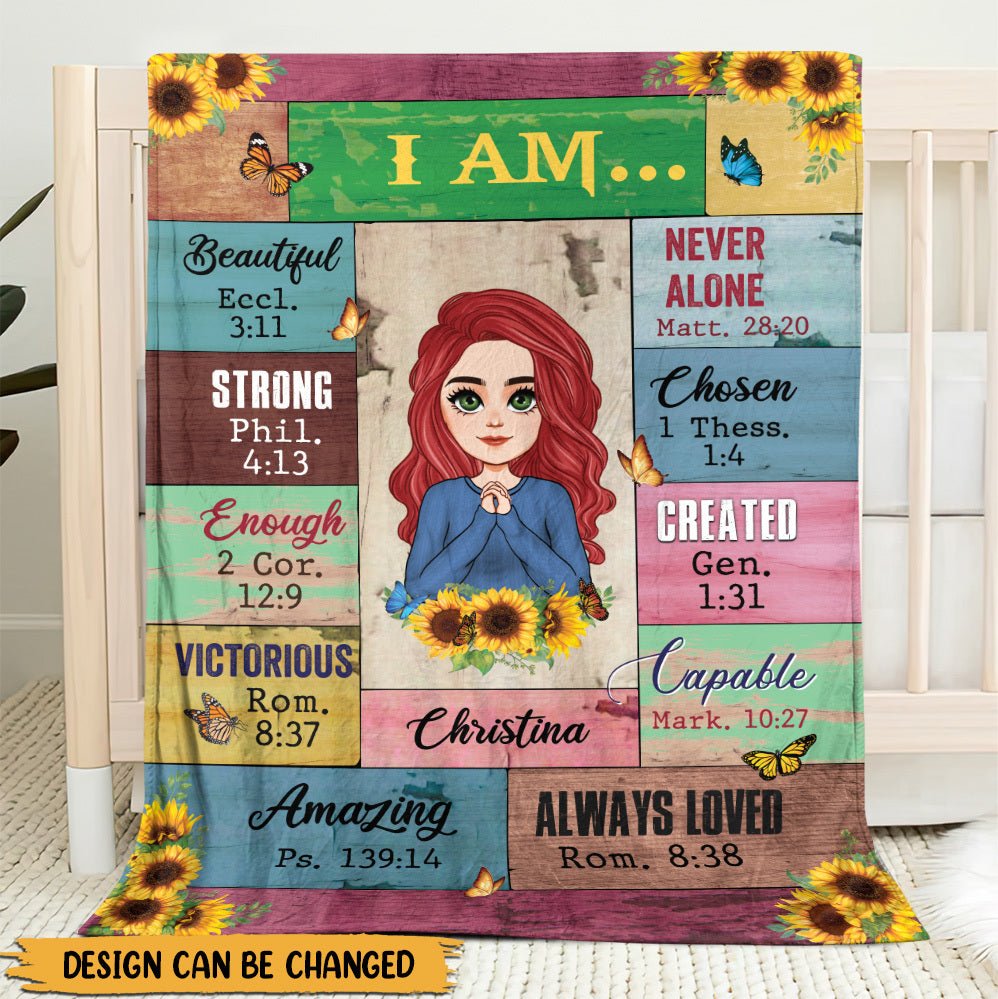 I Am Always Loved - Personalized Blanket - Best Gift For Daughter, Granddaughter - Giftago