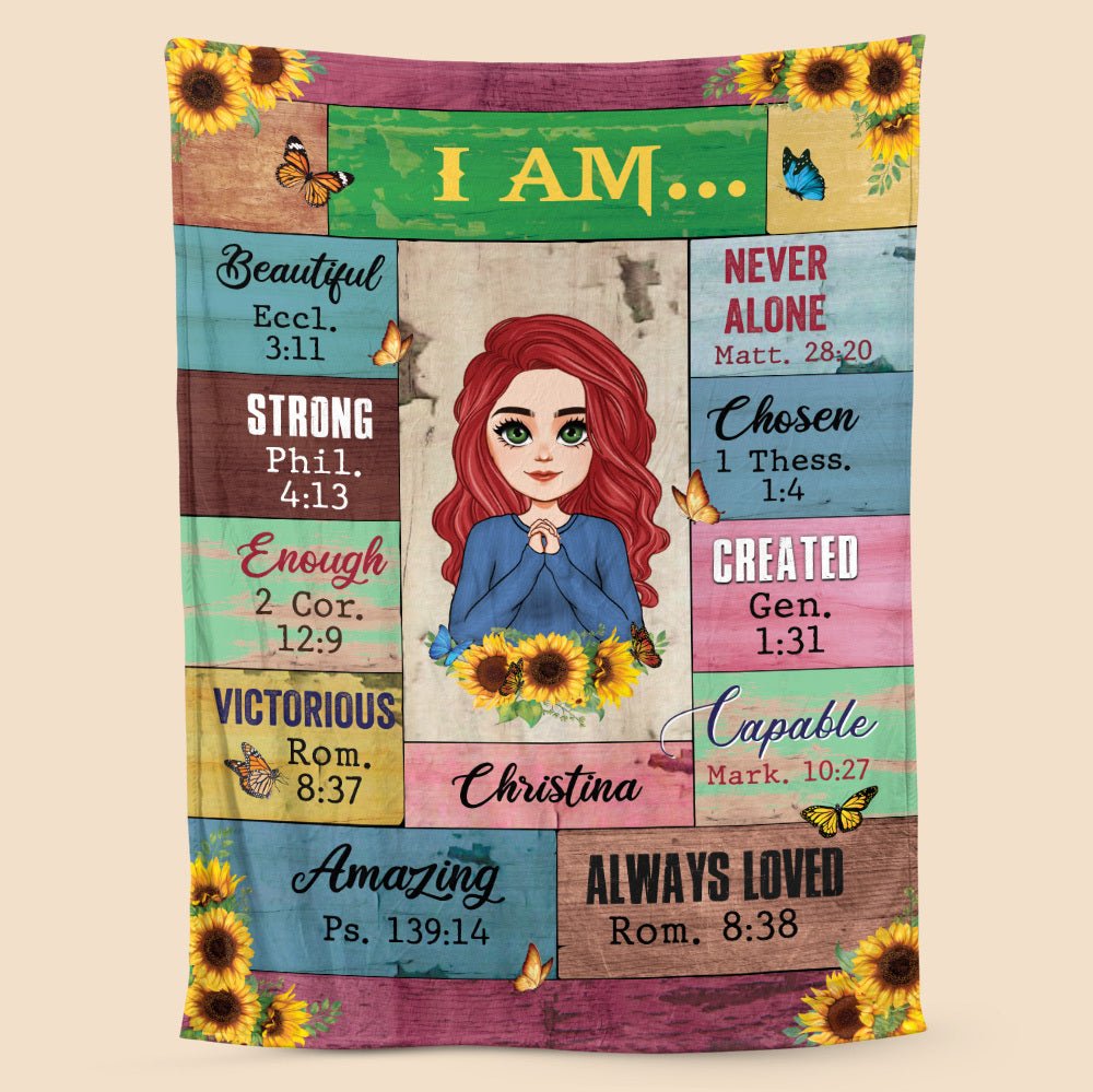 I Am Always Loved - Personalized Blanket - Best Gift For Daughter, Granddaughter - Giftago