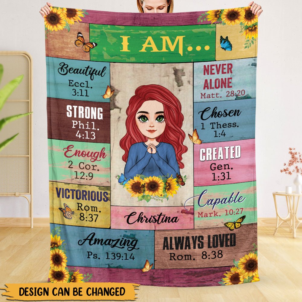 I Am Always Loved - Personalized Blanket - Best Gift For Daughter, Granddaughter - Giftago