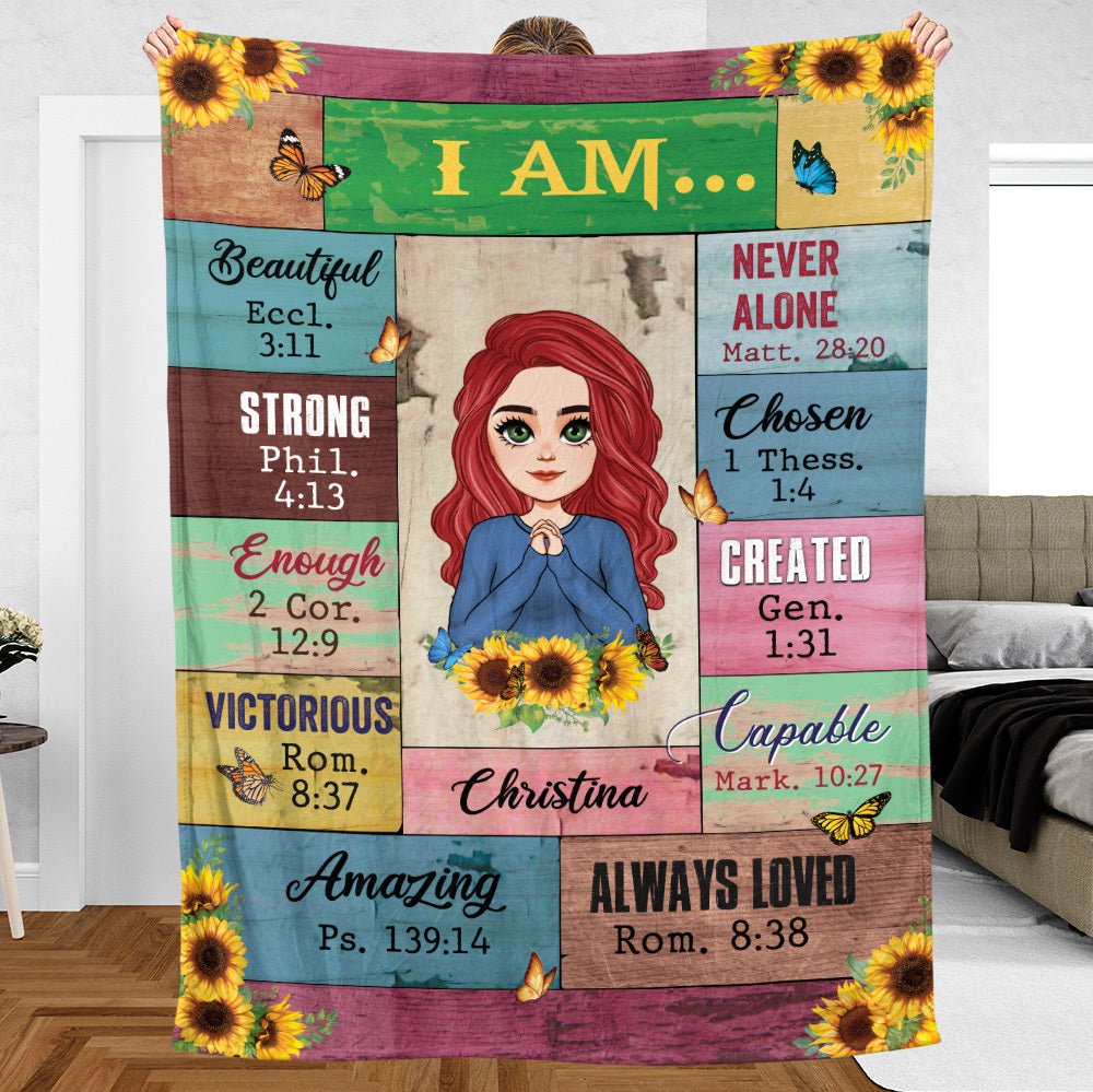 I Am Always Loved - Personalized Blanket - Best Gift For Daughter, Granddaughter - Giftago