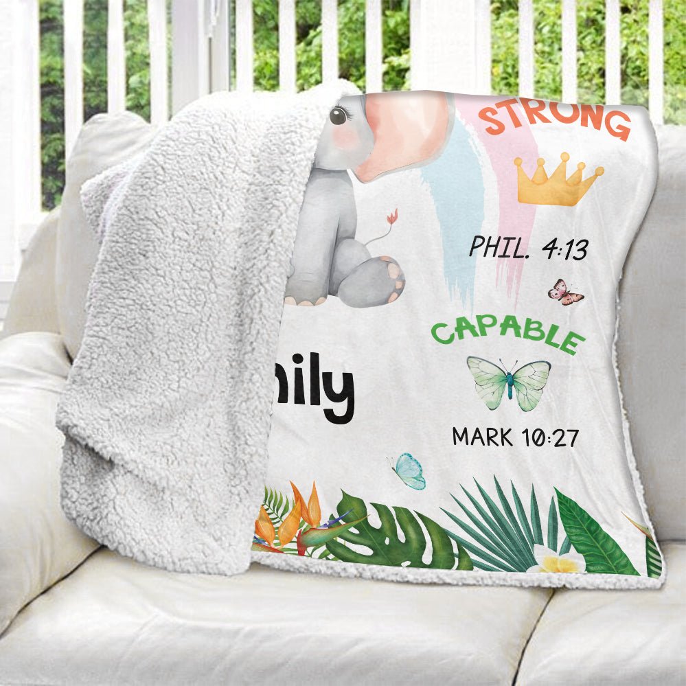 I Am Blanket - Personalized Blanket