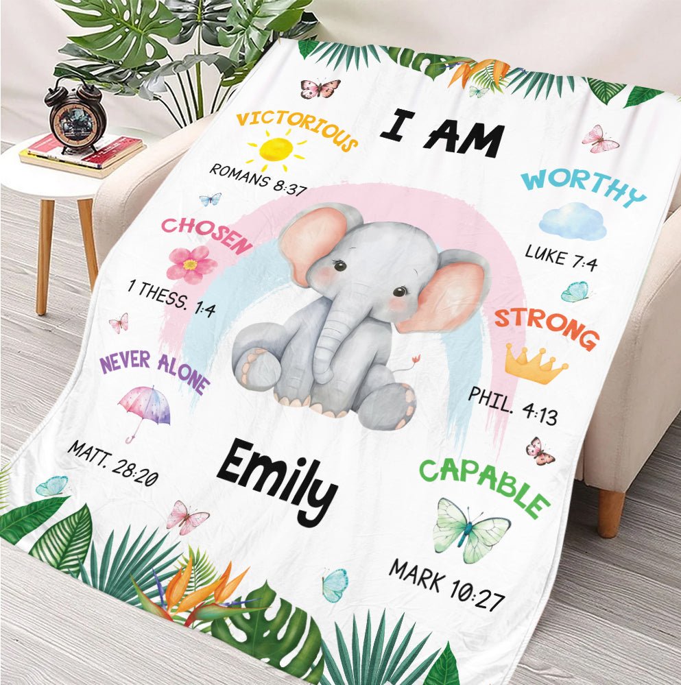 I Am Blanket - Personalized Blanket
