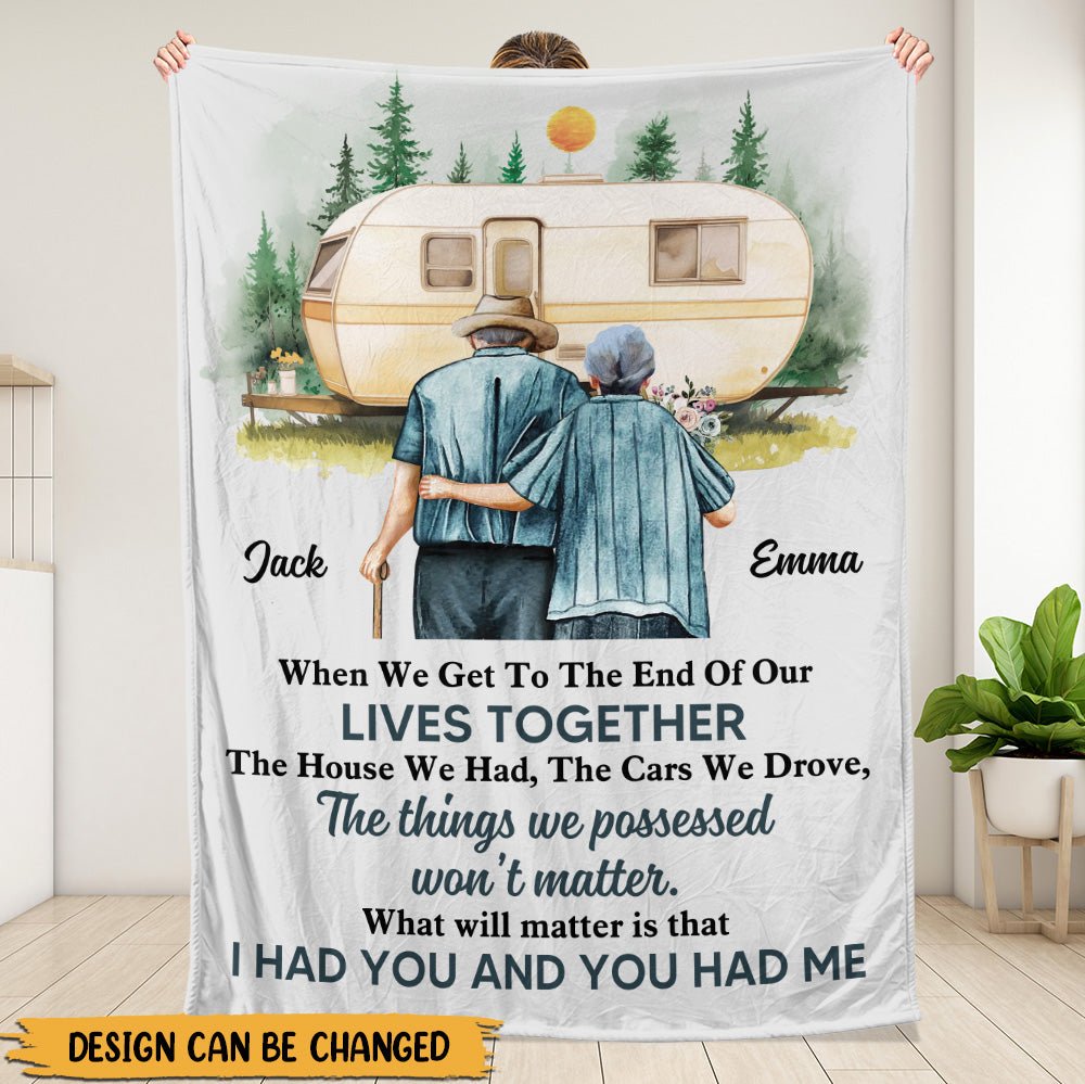 I Had You And You Had Me Blanket - Personalized Blanket