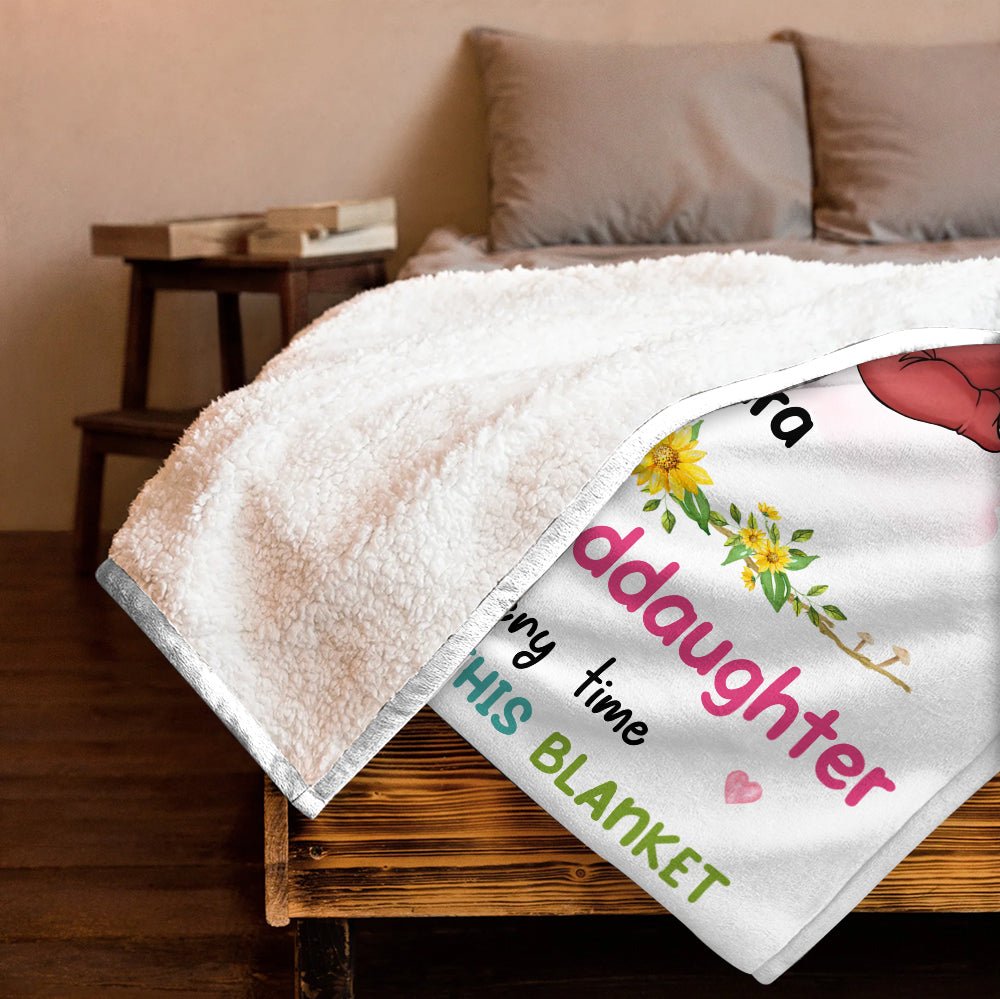 I Love You Grandkid - Personalized Blanket - Giftago