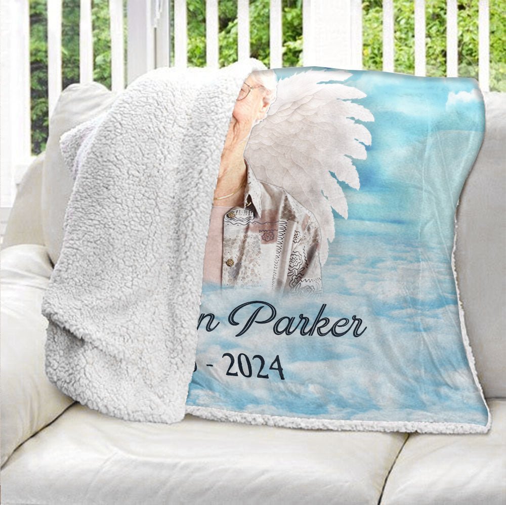 I'm Always Here With You Custom Photo Blanket - Personalized Blanket