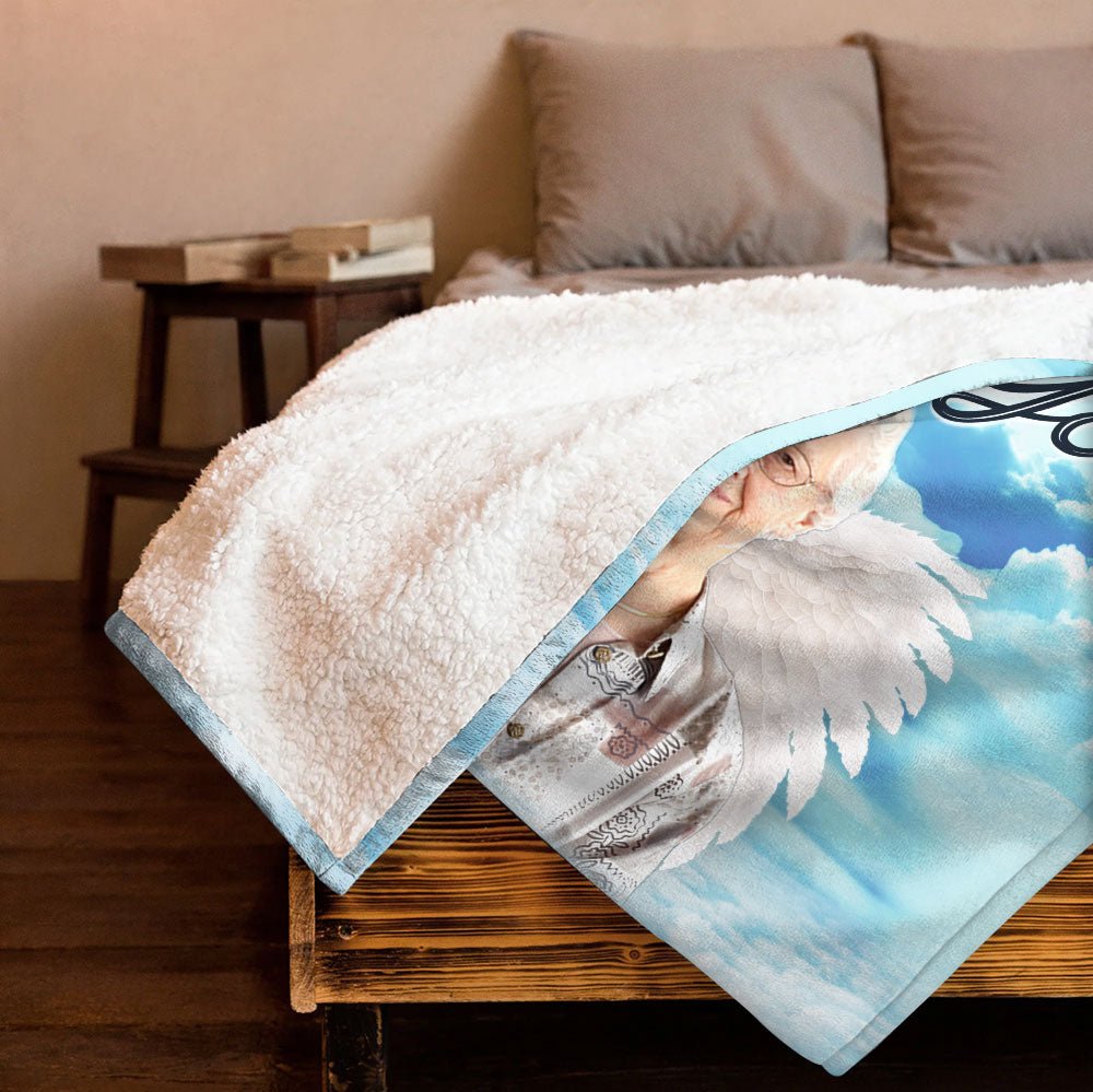 I'm Always Here With You Custom Photo Blanket - Personalized Blanket