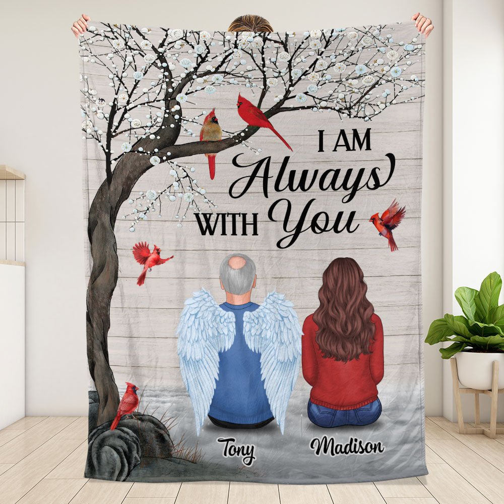I'm Always With You - Personalized Blanket