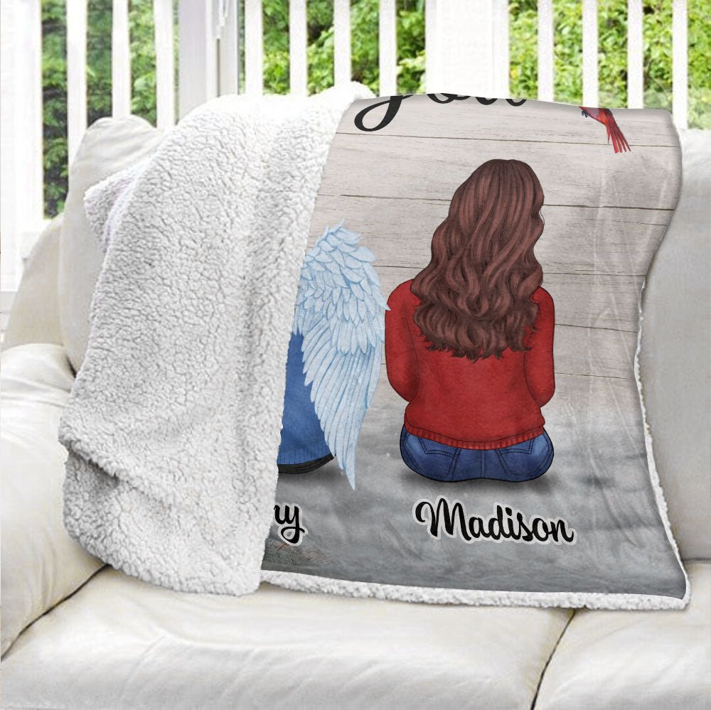 I'm Always With You - Personalized Blanket