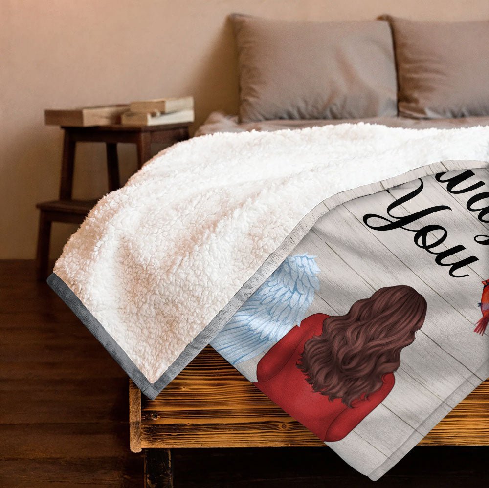 I'm Always With You - Personalized Blanket